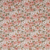 Coated  Cotton KALMIA Beige / Tea Rose